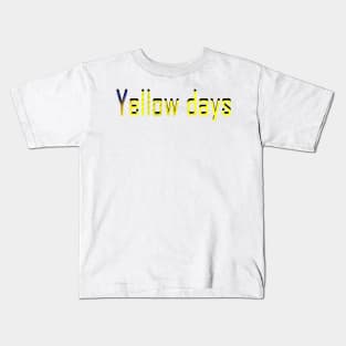 Yellow days Kids T-Shirt